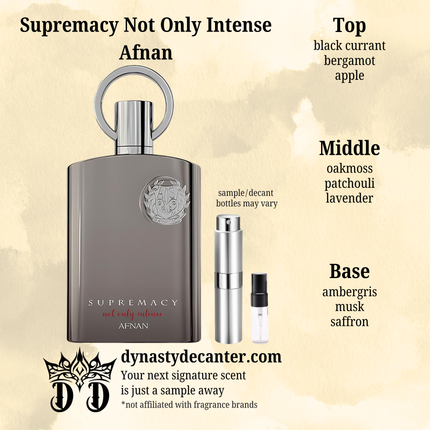 Supremacy Not Only Intense - Afnan