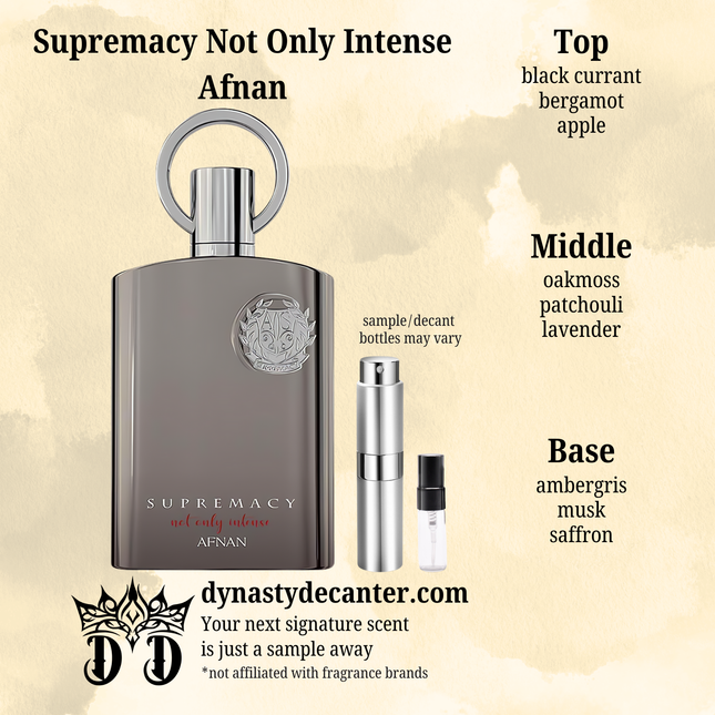 Supremacy Not Only Intense - Afnan