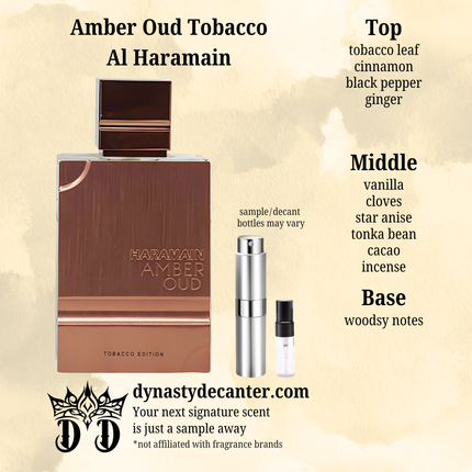 Amber Oud Tobacco - Al Haramain