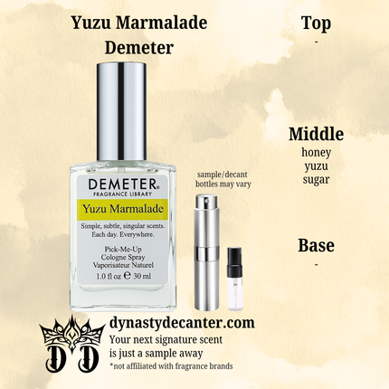 Yuzu Marmalade - Demeter