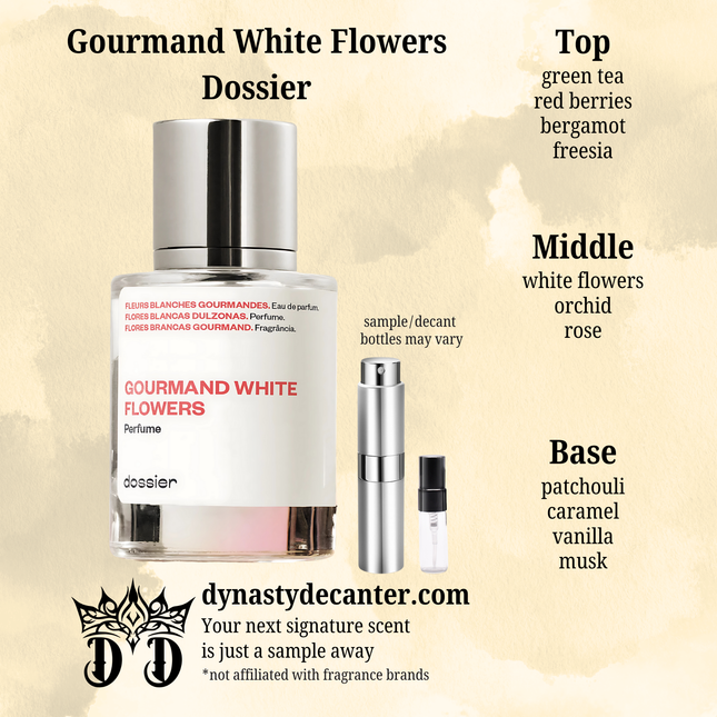 Gourmand White Flowers - Dossier