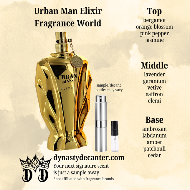 Urban Man Elixir - Fragrance World