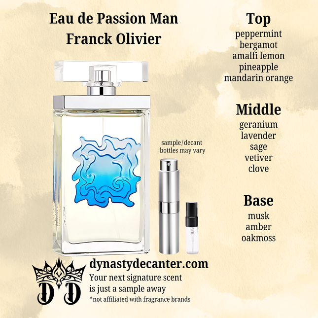 Eau de Passion Man - Franck Olivier