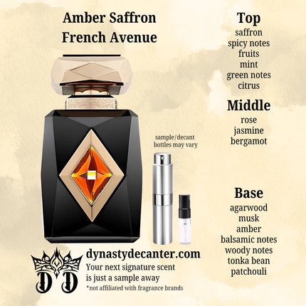 Amber Saffron - French Avenue