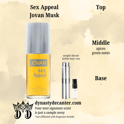 Sex Appeal - Jovan Musk
