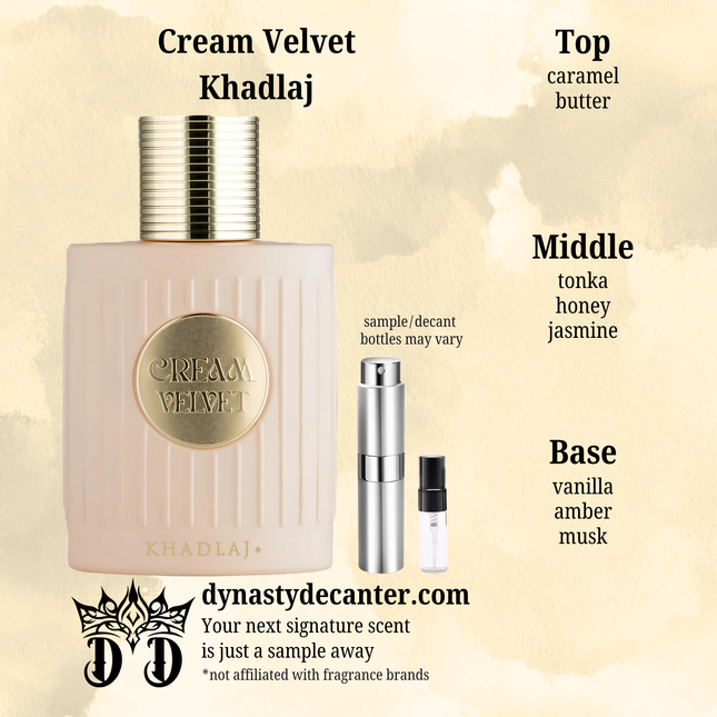 Cream Velvet - Khadlaj
