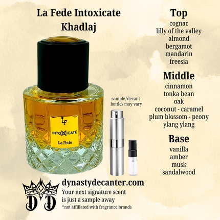 La Fede Intoxicate - Khadlaj