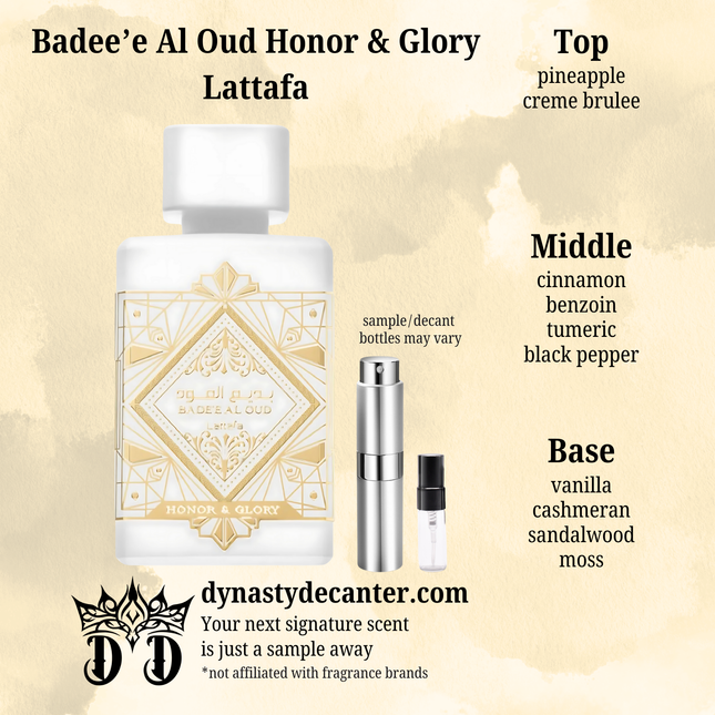 Badee Al Oud Honor And Glory - Lattafa