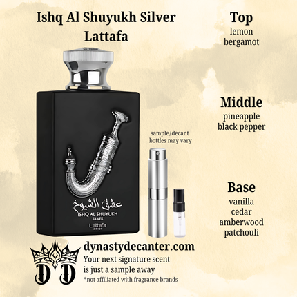 Ishq Al Shuyukh Silver - Lattafa