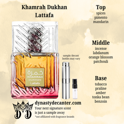 Khamrah Dukhan - Lattafa