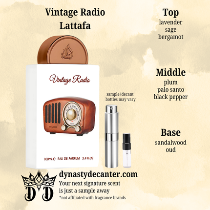 Vintage Radio - Lattafa