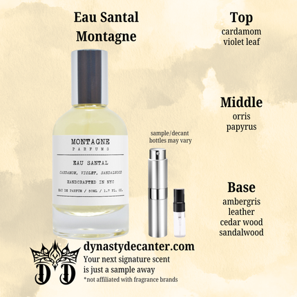 Eau Santal - Montagne