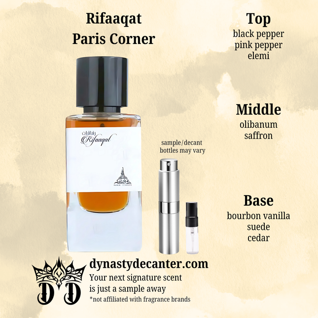 Rifaaqat - Paris Corner