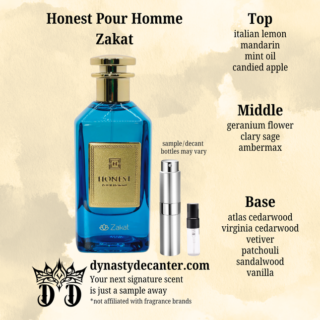 Honest Pour Homme - Zakat